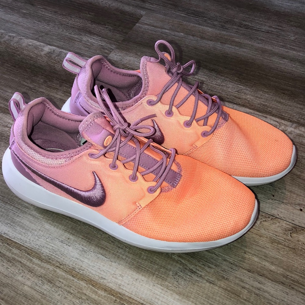 Nike Orange-Lilac Ombré Roshe